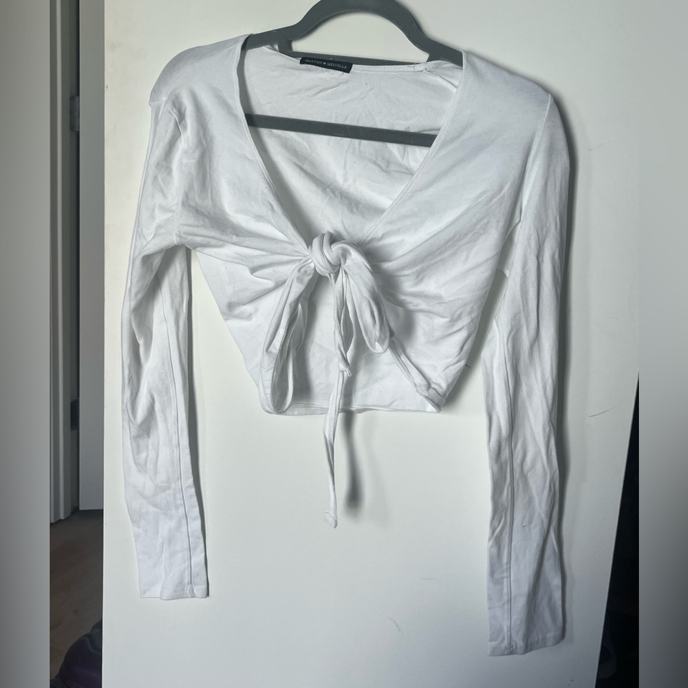 BRANDY WRAPPED TOP 

-